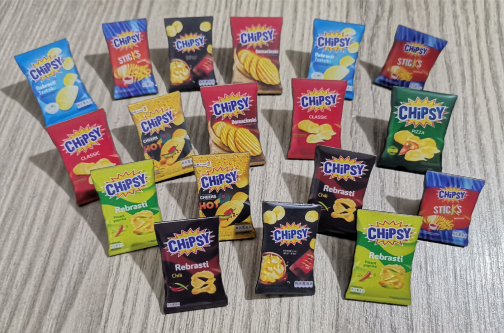 Značke Chipsy